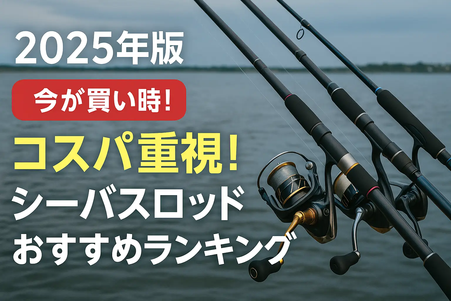 【2025年版】コスパ重視！シーバスロッドおすすめランキング