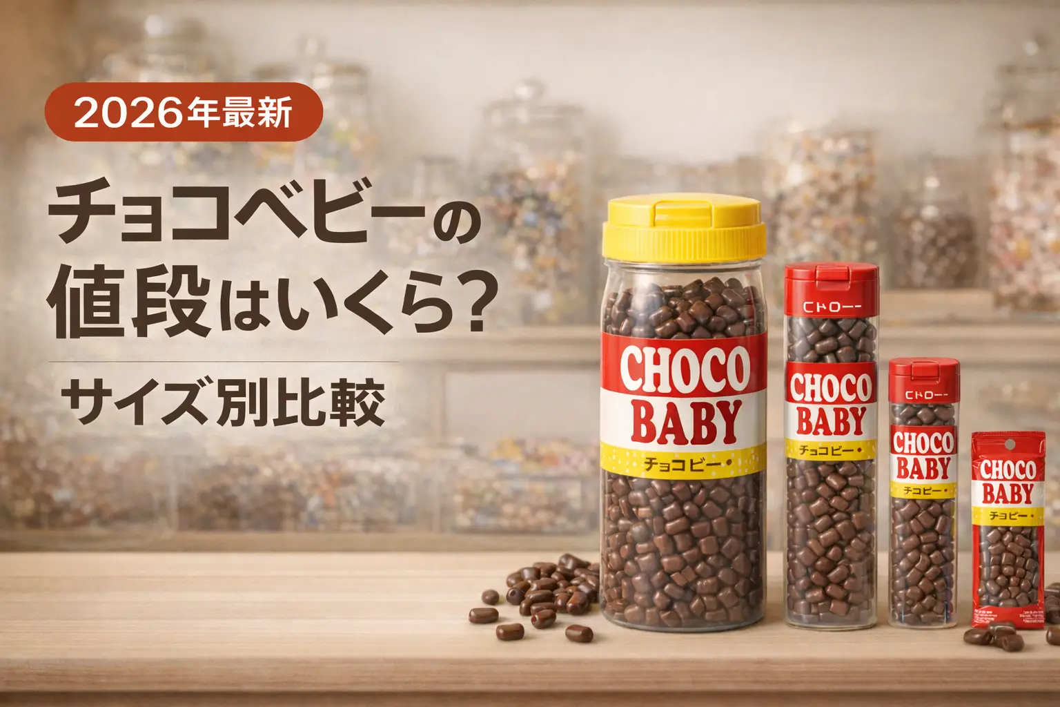【2026年最新】チョコベビーの値段はいくら？｜サイズ別比較