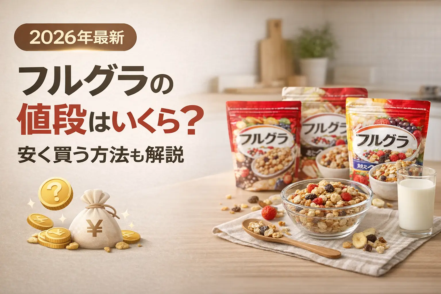 【2026年最新】フルグラの値段はいくら？安く買う方法も解説