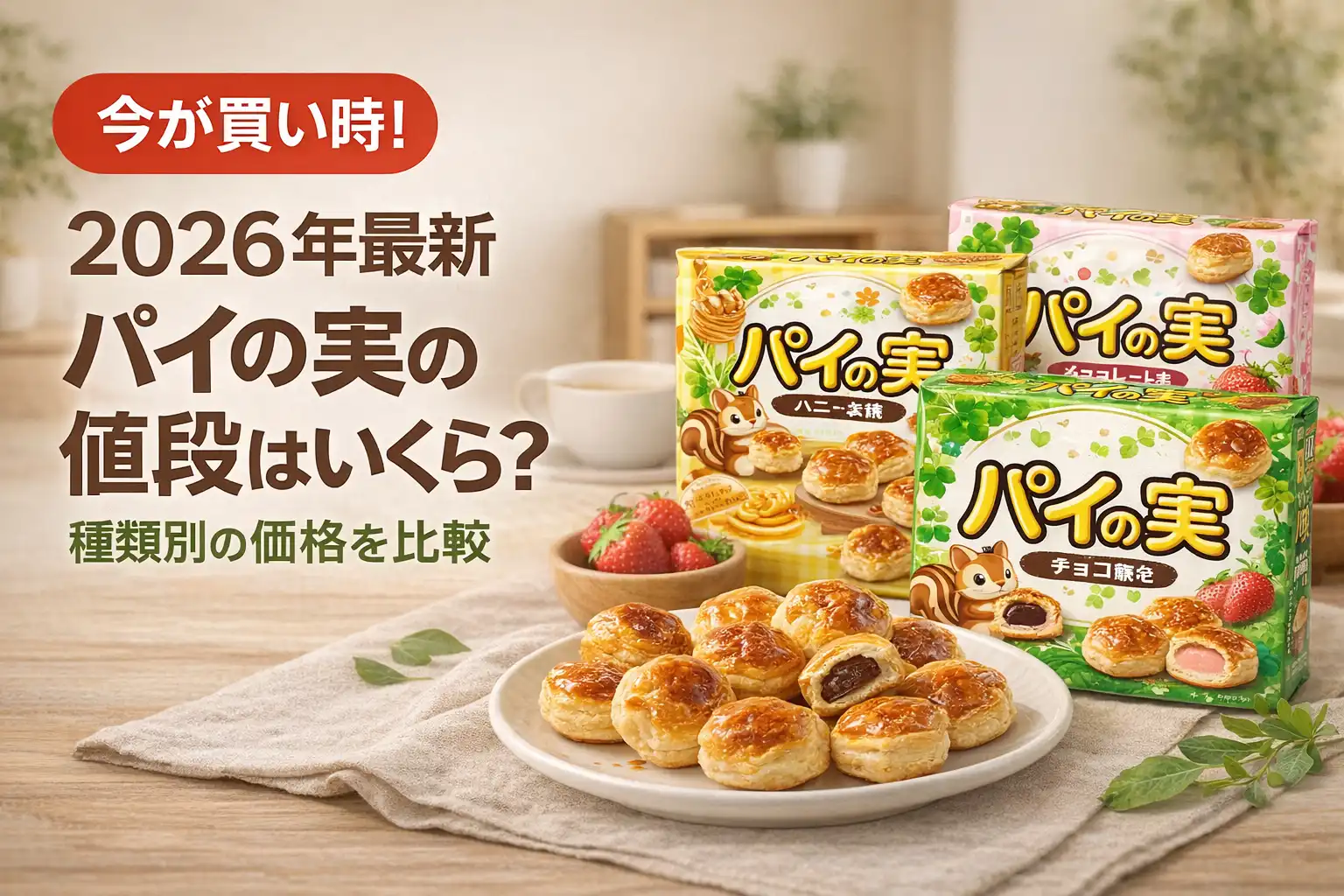 2026年最新】パイの実の値段はいくら？種類別の価格を比較 | プライシー
