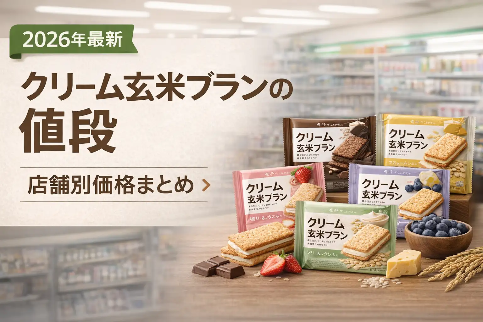 【2026年最新】クリーム玄米ブランの値段｜店舗別価格まとめ