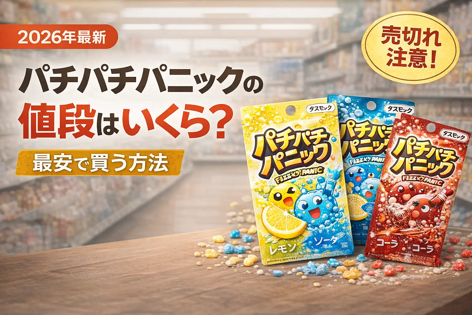 【2026年最新】パチパチパニックの値段はいくら？最安で買う方法