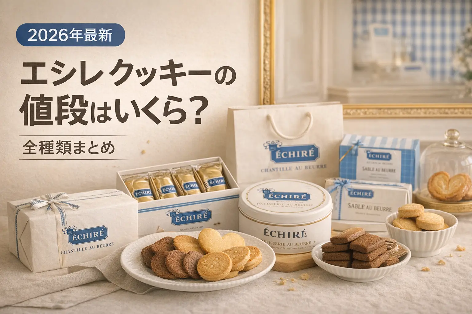 【2026年最新】エシレ クッキーの値段はいくら？全種類まとめ