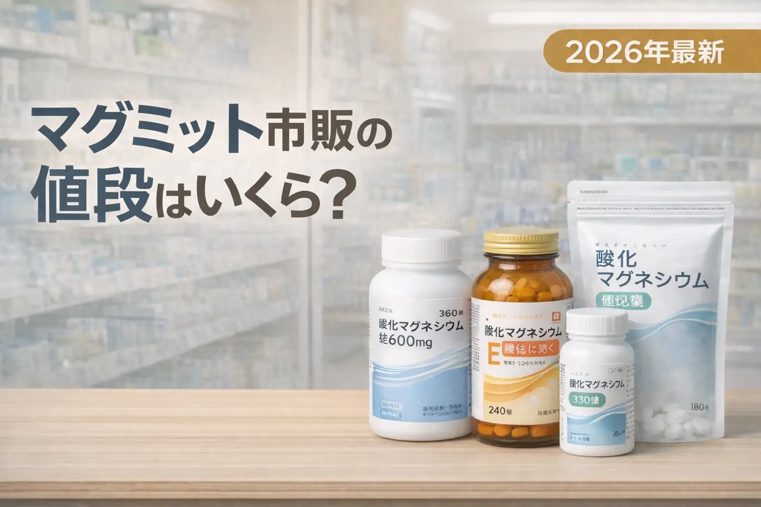 【2026年最新】マグミット市販の値段はいくら？｜比較一覧付き