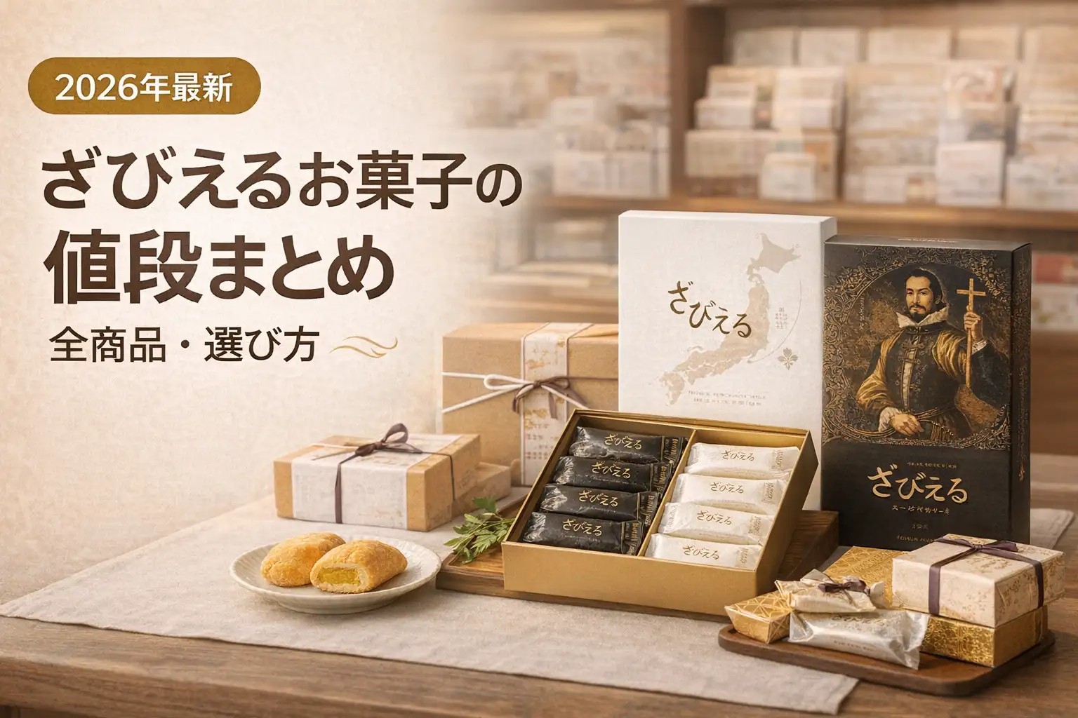 【2026年最新】ざびえるお菓子の値段まとめ｜全商品・選び方
